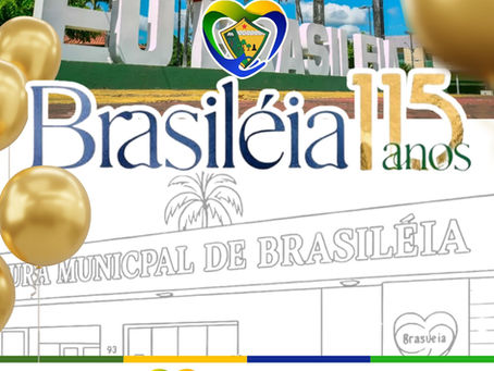 Parabéns, Brasiléia, pelos seus 115 anos!