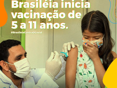 Covid-19: Prefeitura de Brasileia inicia vacinação de crianças entre 5 e 11 anos