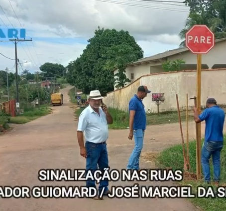 Prefeitura de Bujari e DETRAN-AC unem esforços para melhorar sinalização viária no município