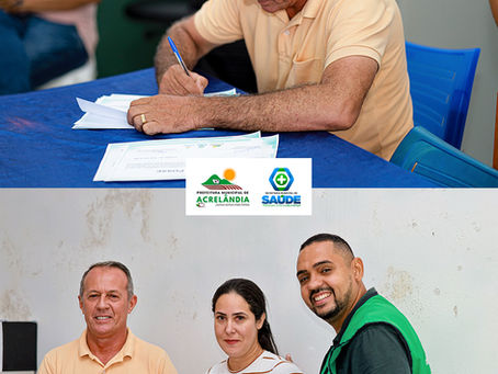 Acrelândia empossa novos membros do Conselho Municipal de Saúde