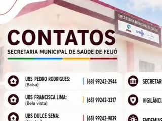 Saúde municipal: Prefeitura de Feijó lança agendamento de consultas via WhatsApp