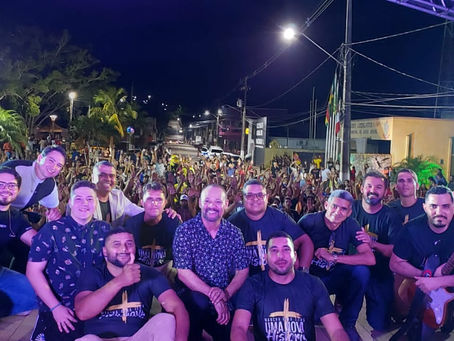 EM Assis Brasil, evangélicos demonstram fé e alegria durante Marcha pra Jesus