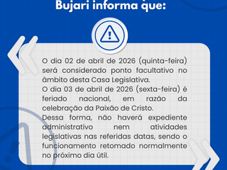 Comunicado: Expediente durante o Feriado