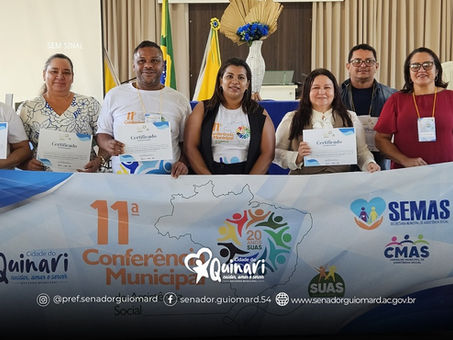 Senador Guiomard celebra avanços sociais na 11ª Conferência Municipal de Assistência Social