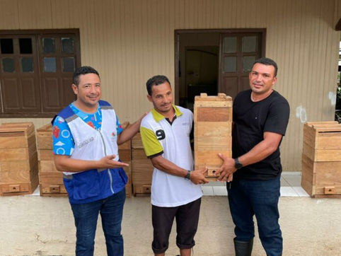 Prefeitura de Jordão e SEPA capacitam produtores locais para a criação de abelhas