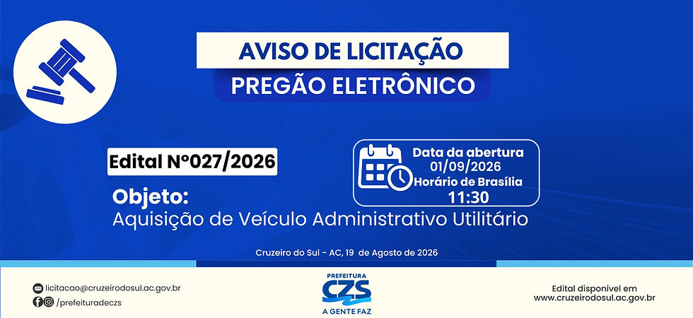 Aquisição de Veículo Administrativo Utilitário