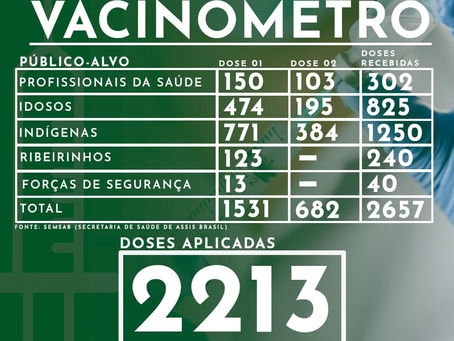 Vacinômetro 29 de abril de 2021