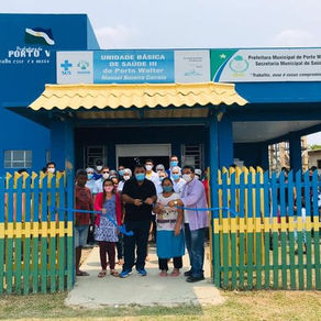 Prefeitura de Porto Walter inaugura mais uma unidade de saúde na zona rural