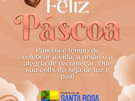 5 de abril: Feliz Páscoa!