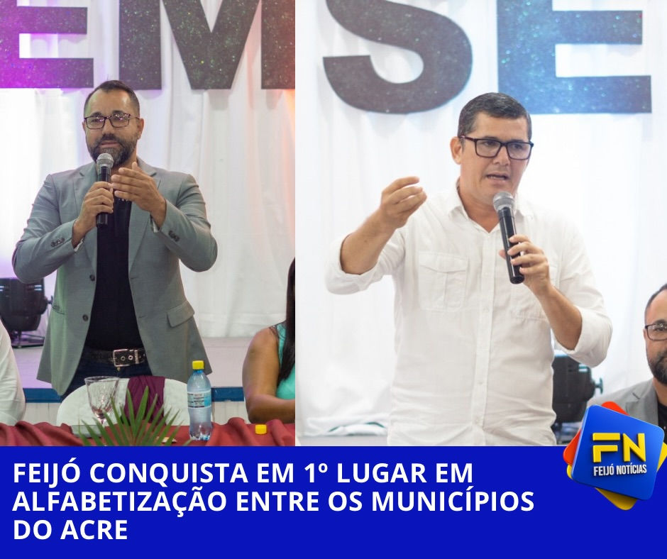 Feijó alcança liderança estadual em alfabetização com avanço histórico nos indicadores do MEC