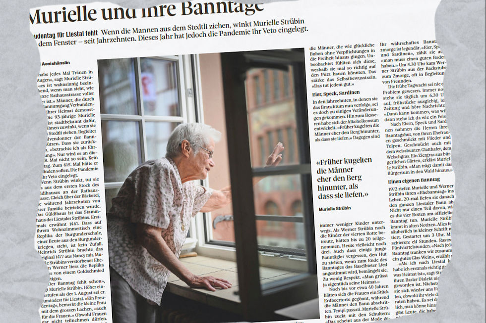 Murielle Strübin: Der etwas andere Banntag