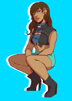 Single character, full body