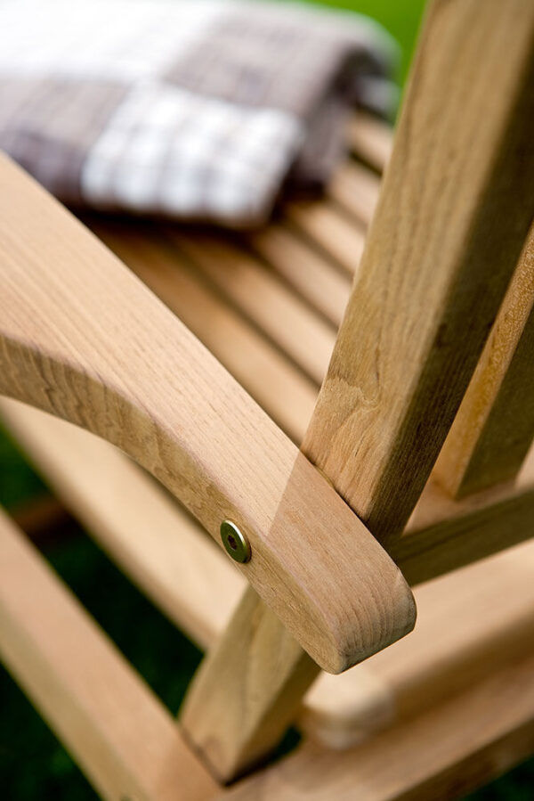 Thumbnail: DNI TEAK STEAMER DECK LOUNGER