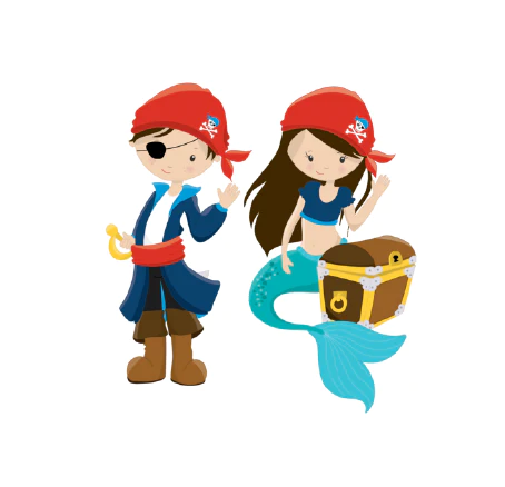 MERMAIDS AND PIRATES!