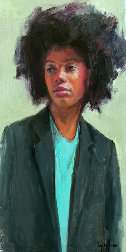 Brooklin - Huile sur lin 30x60