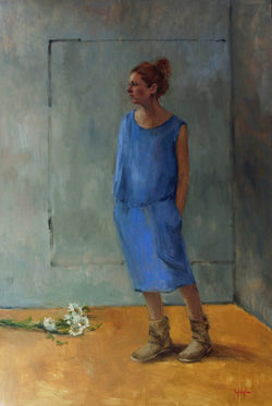 Le retour de Marguerite - Huile sur lin 97X145 - Disponible