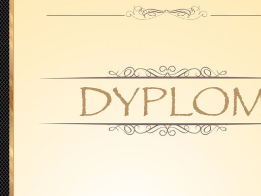 DYPLOM UZNANIA - zgłoszenia zakończone