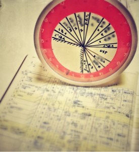 24時間スケジュール時計