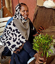 Lady selling chat in Djibouti City.jpg