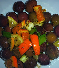 Sallati Ulliri - Olive Salad - Restaurant Mangalemi - Berat.jpg
