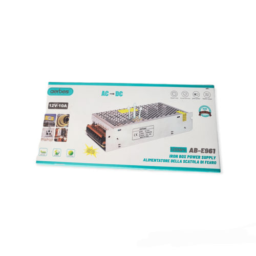Aerbes AB E961 Iron Box Power Supply 12V10A 120W Tomorrows