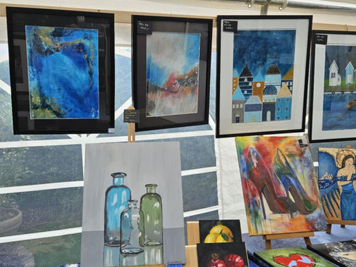 Gøy med kunst i hagen