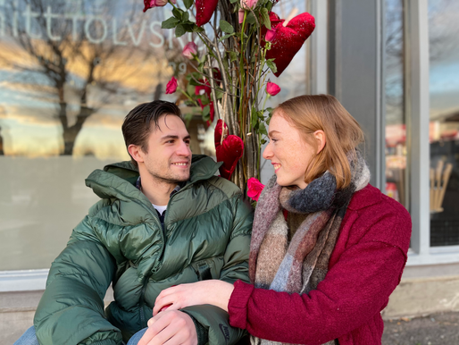 Kjærestepar på Valentine