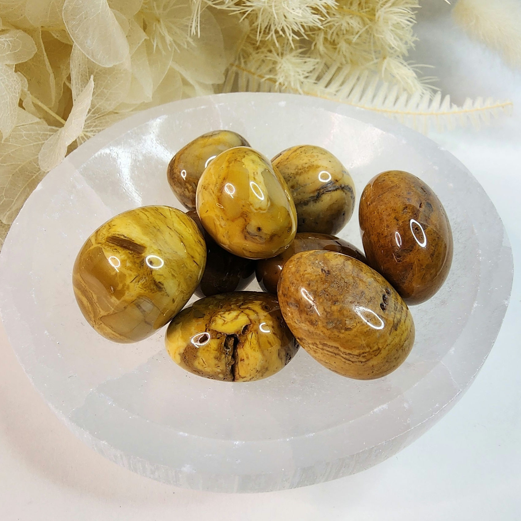 Yellow Jasper • Tumble