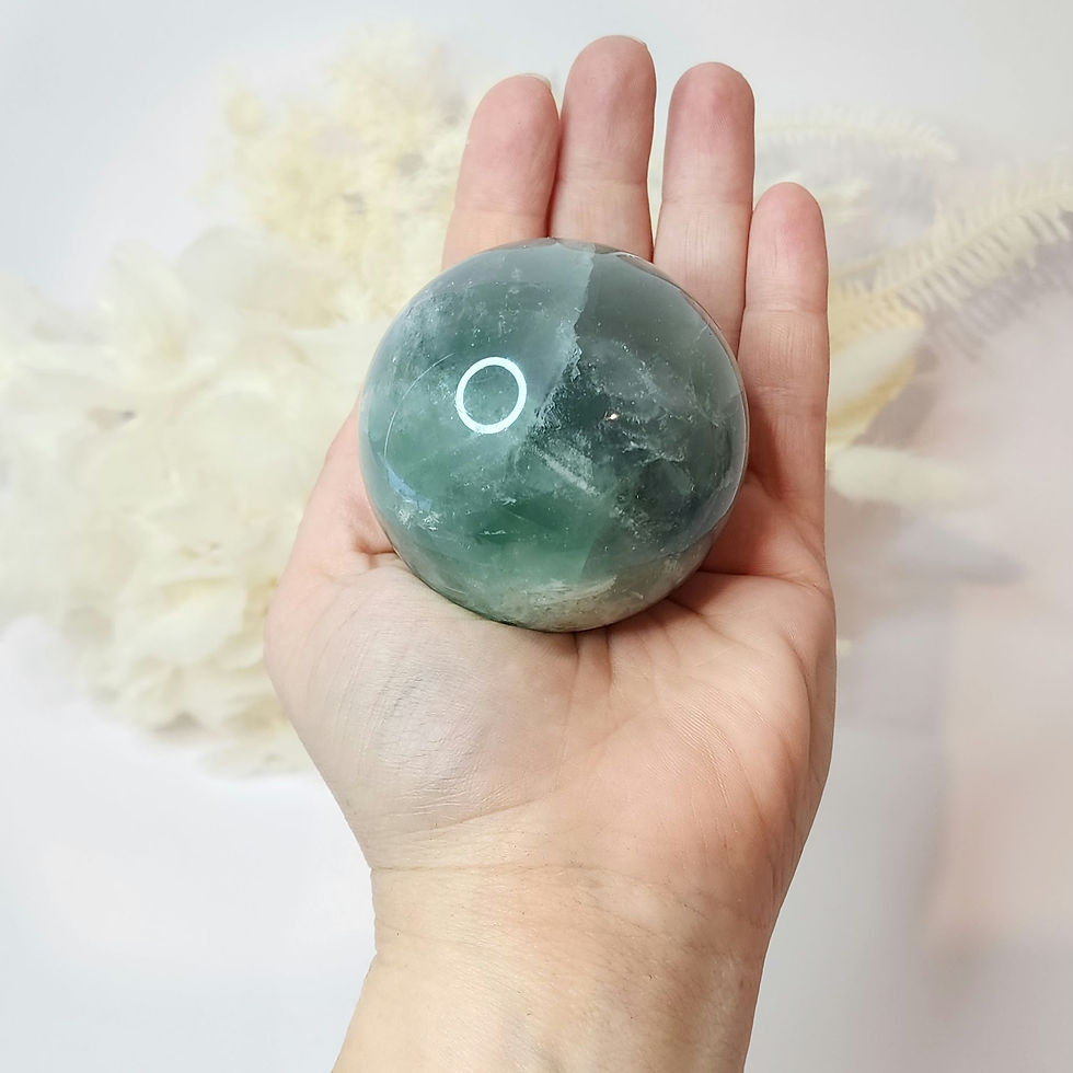 Thumbnail: Fluorite • Sphere #1