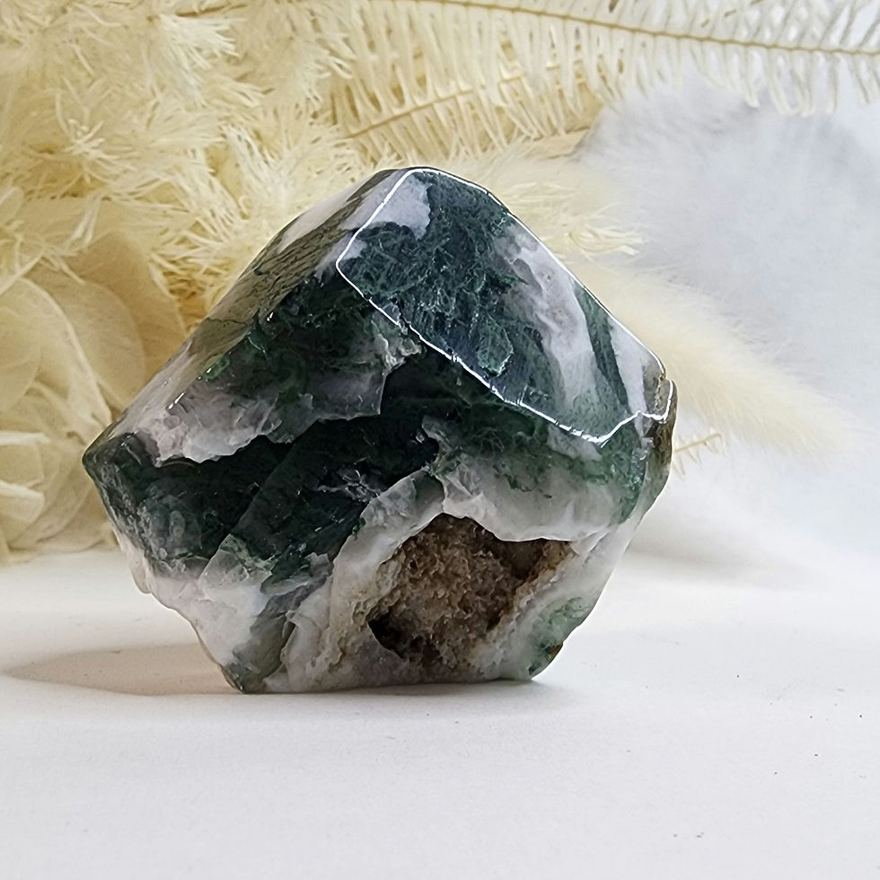 Thumbnail: Moss Agate • Geo Freeform #2