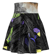 black and yellow butterfly skirt,  options in the supernature creations shop