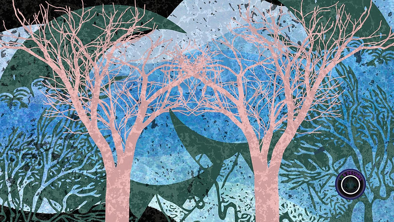 tree and sky design
