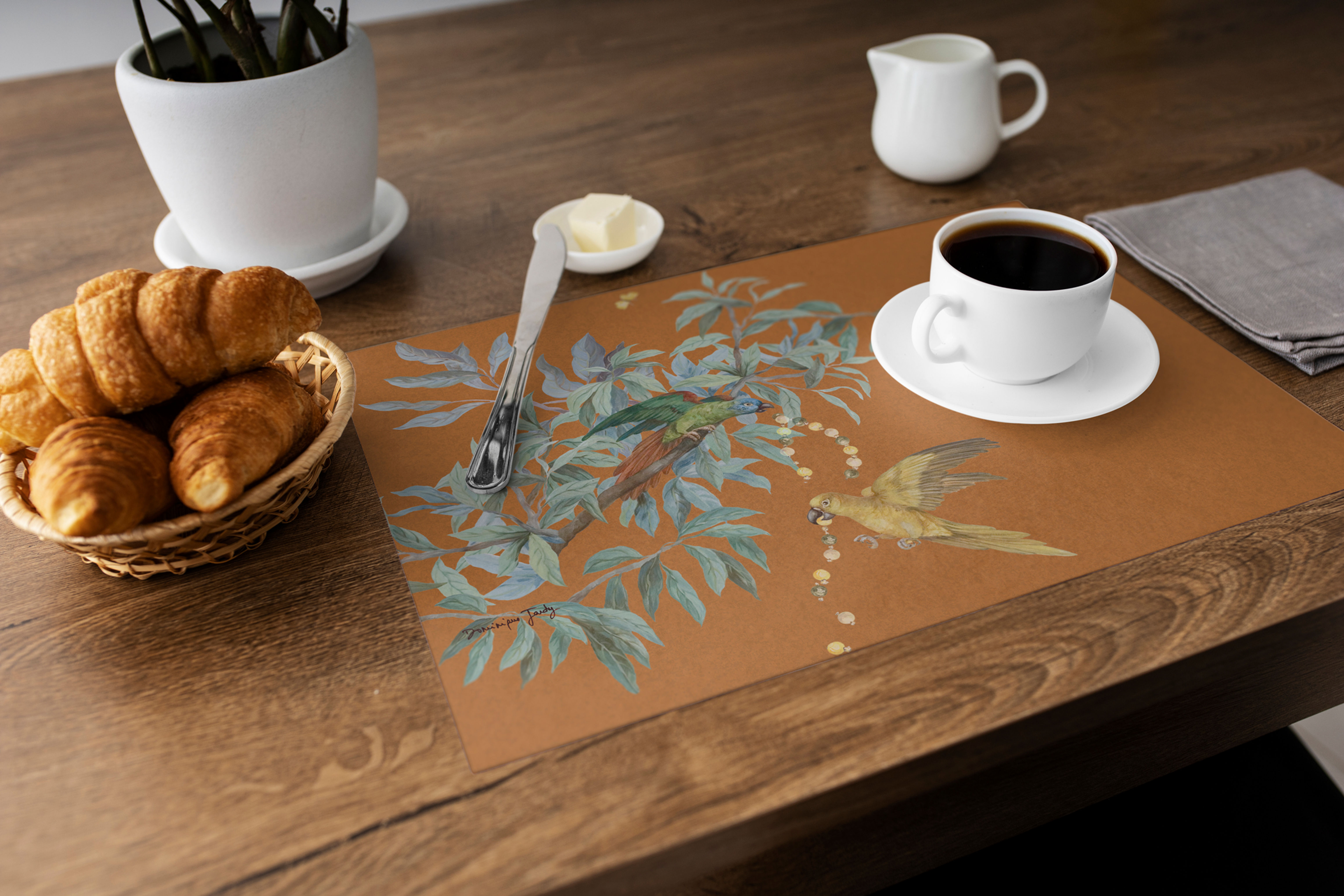 Jogo Americano Série "Solar do Império" Canela