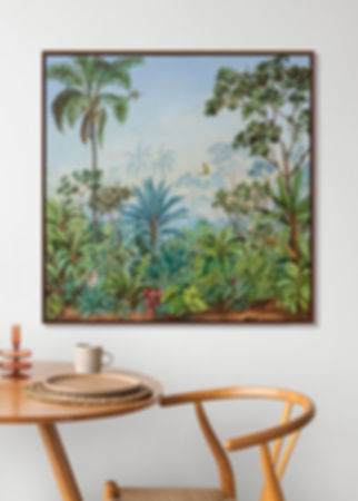Quadro Fine Art Série "Jardim do Éden"