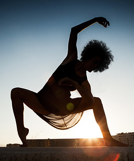 Dancer in Sunset