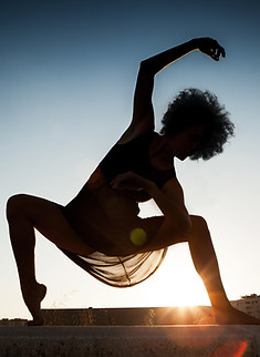 Dancer in Sunset