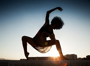 Dancer in Sunset