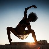 Dancer in Sunset