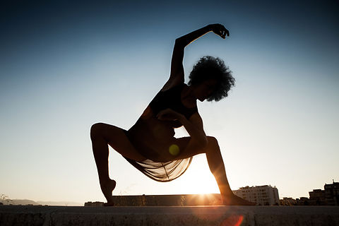 Dancer in Sunset