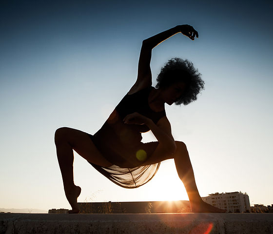 Dancer in Sunset