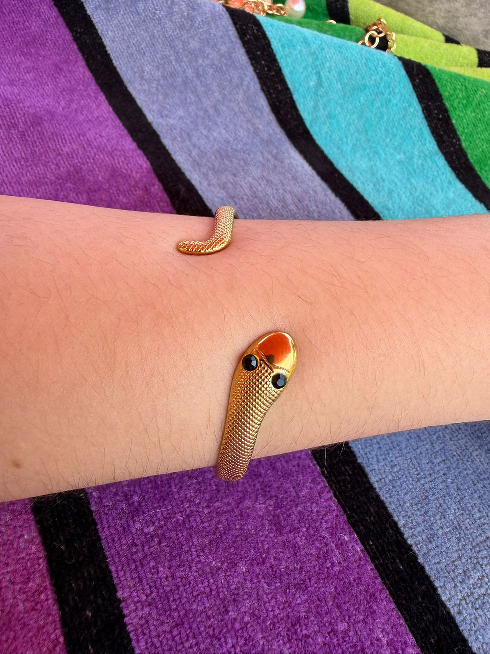 Miniaturbild: Pulsera serpiente lisa
