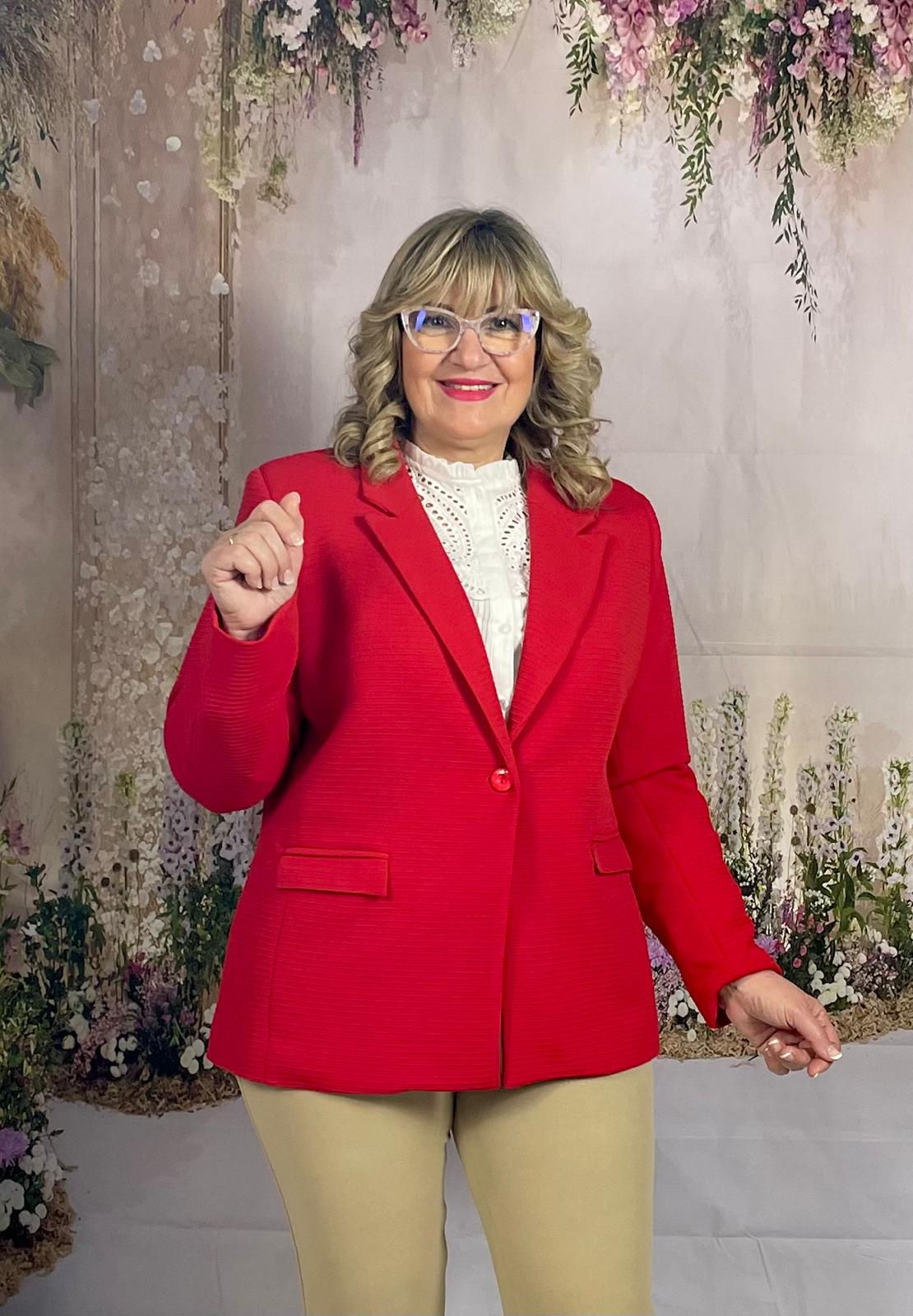 Giacca americana in piqué