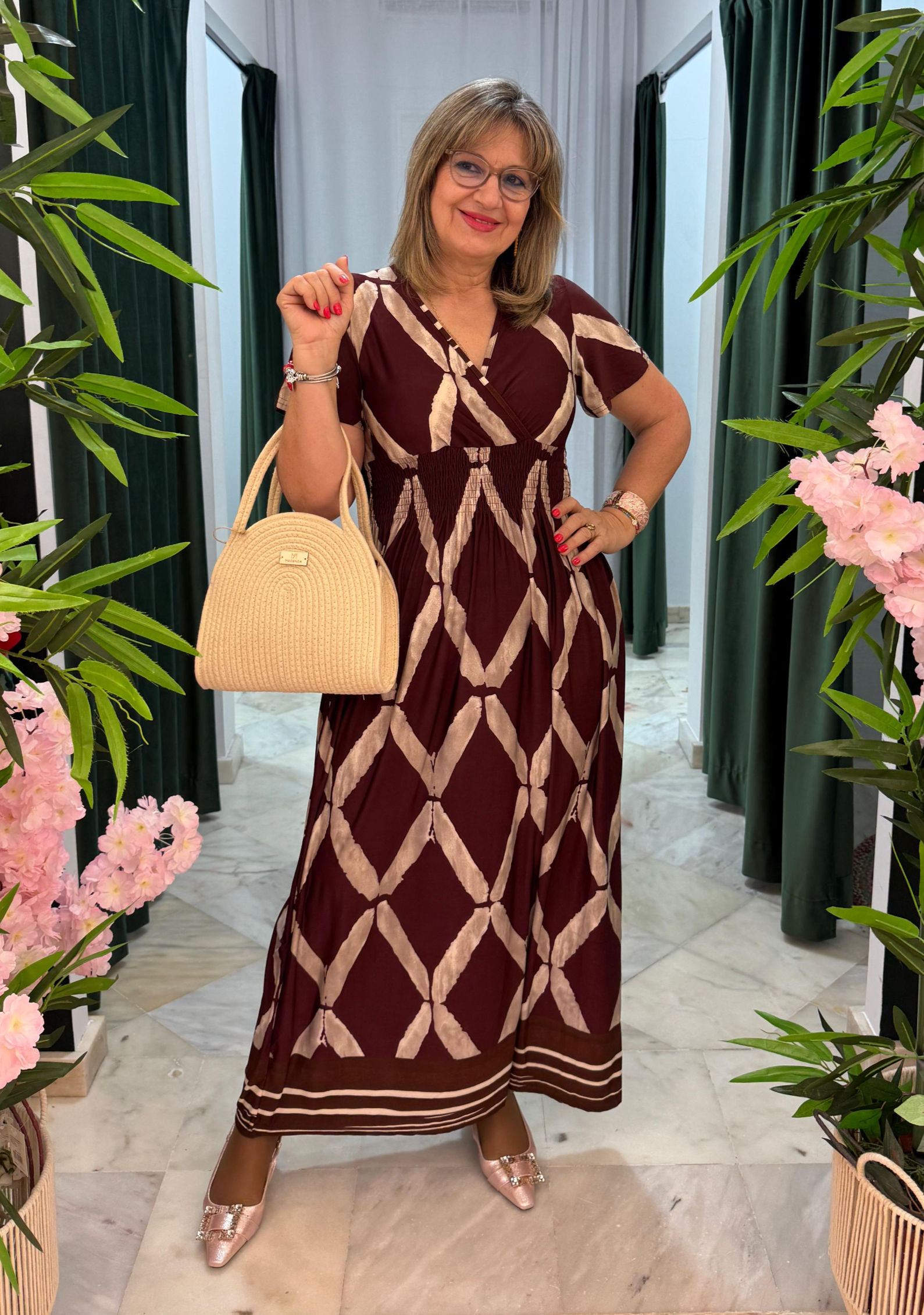 Vestido Rombos