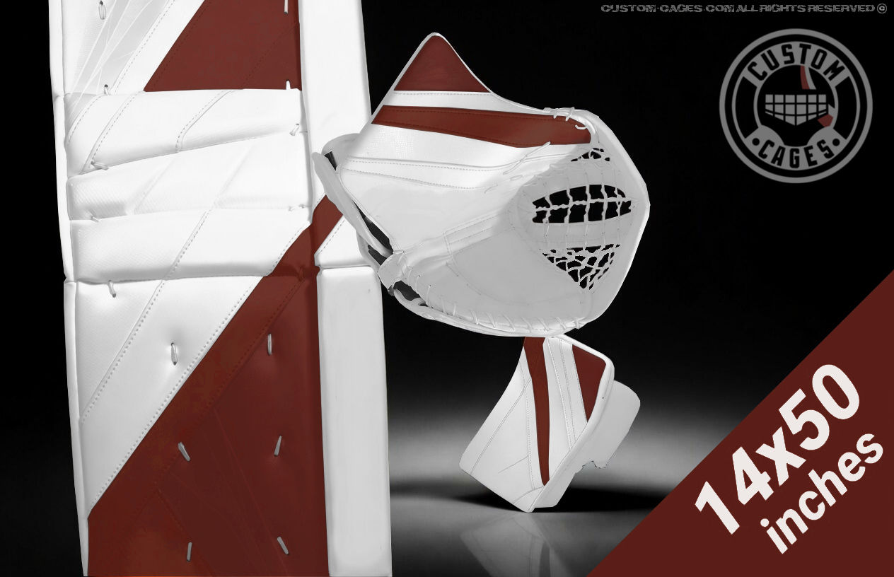 MAROON - Goalie Pad Vinyl Wrap