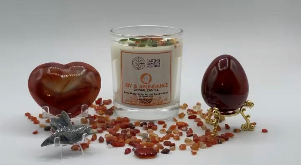 Thumbnail: Joy & Abundance Crystal Candle