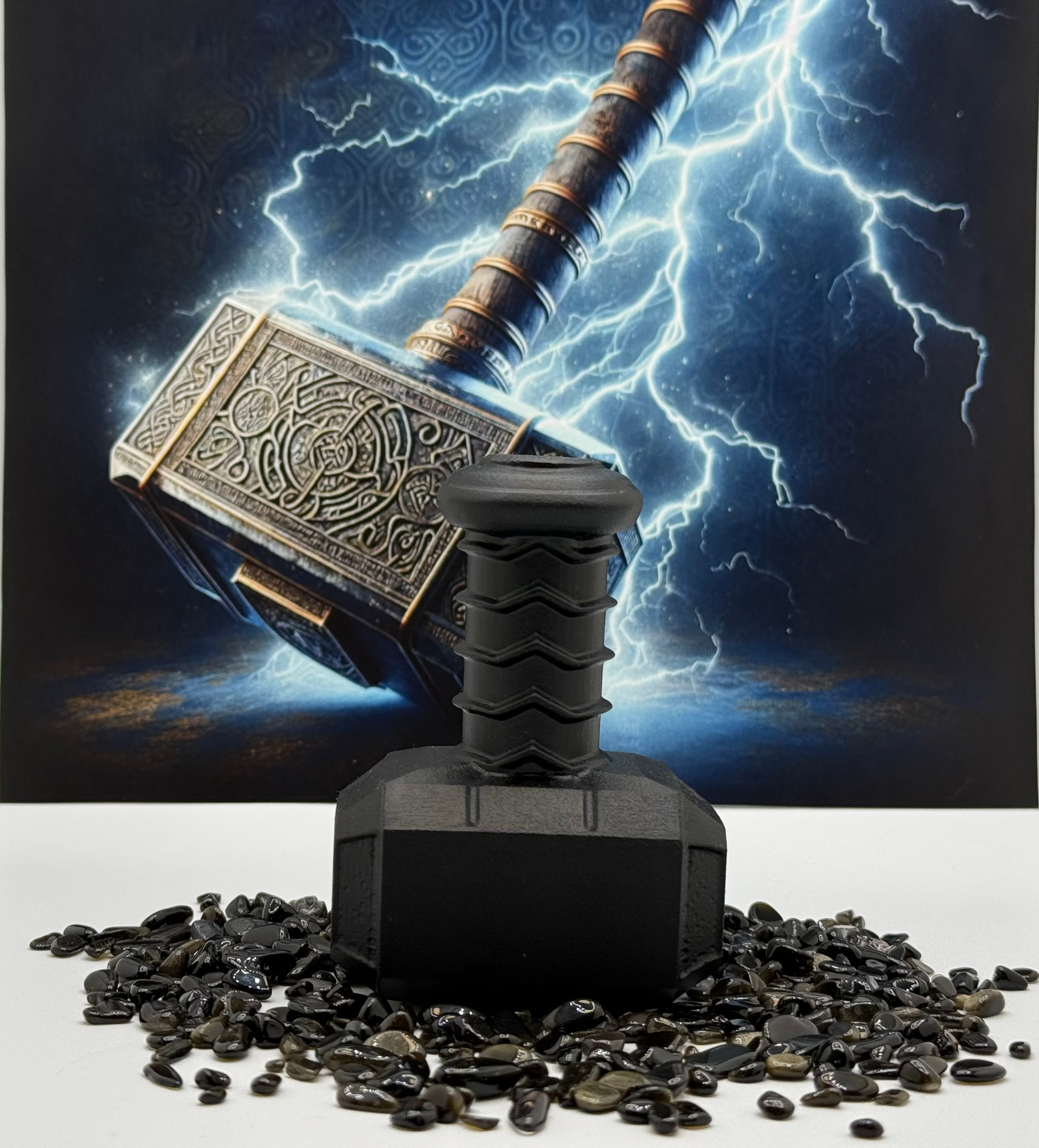 Black Obsidian - Thor's Hammer