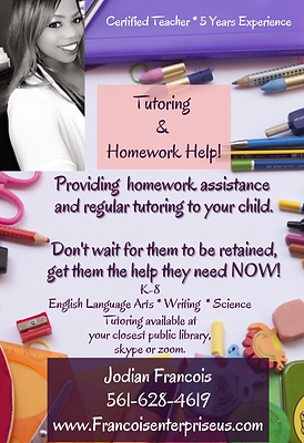 Tutoring services 