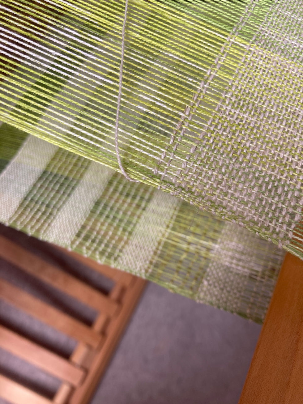 Thumbnail: Green dreams wall hanging