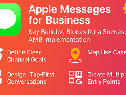 (II) Why Brands Should Pay Attention to Apple Messages for Business – and How to Get It Right