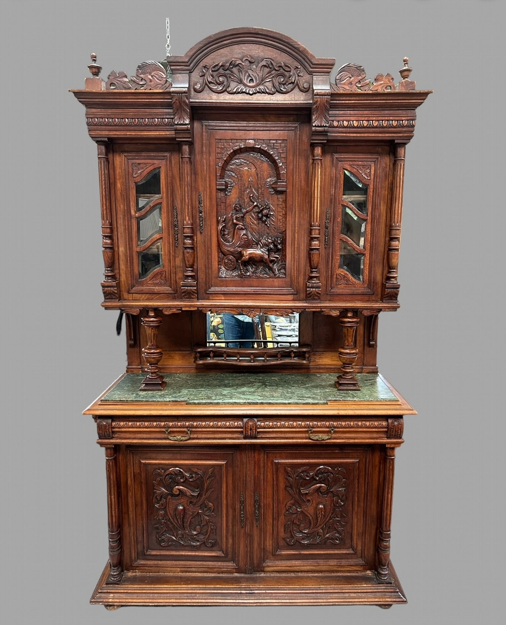 Late 19th Century French Provincial Walnut Dresser
